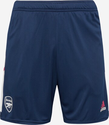Regular Pantalon de sport 'Arsenal Condivo 22 ' ADIDAS SPORTSWEAR en bleu : devant