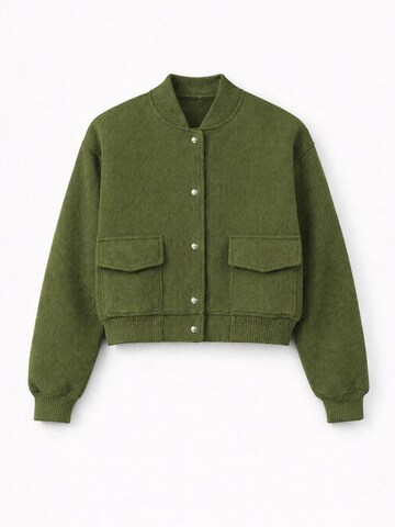 Worldclassca Between-Season Jacket in Green: front
