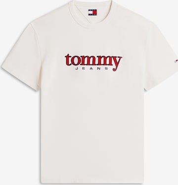 Tricou de la Tommy Jeans pe alb: față