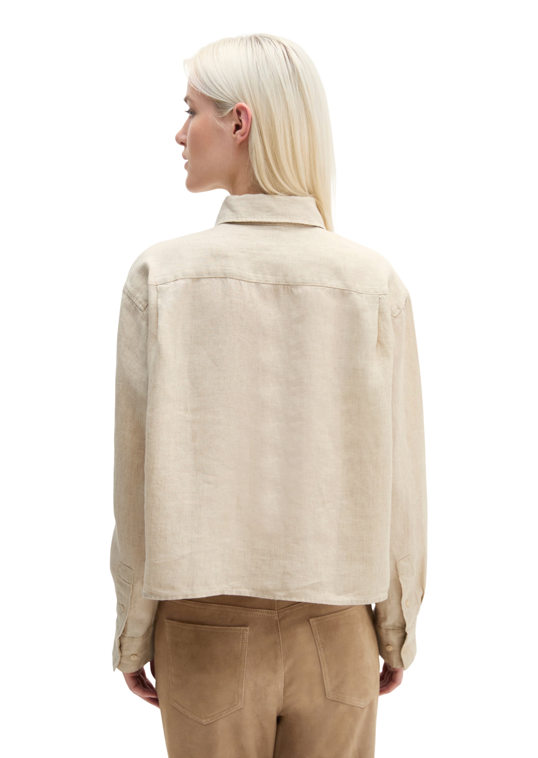 Chemisier Marc O'Polo en beige