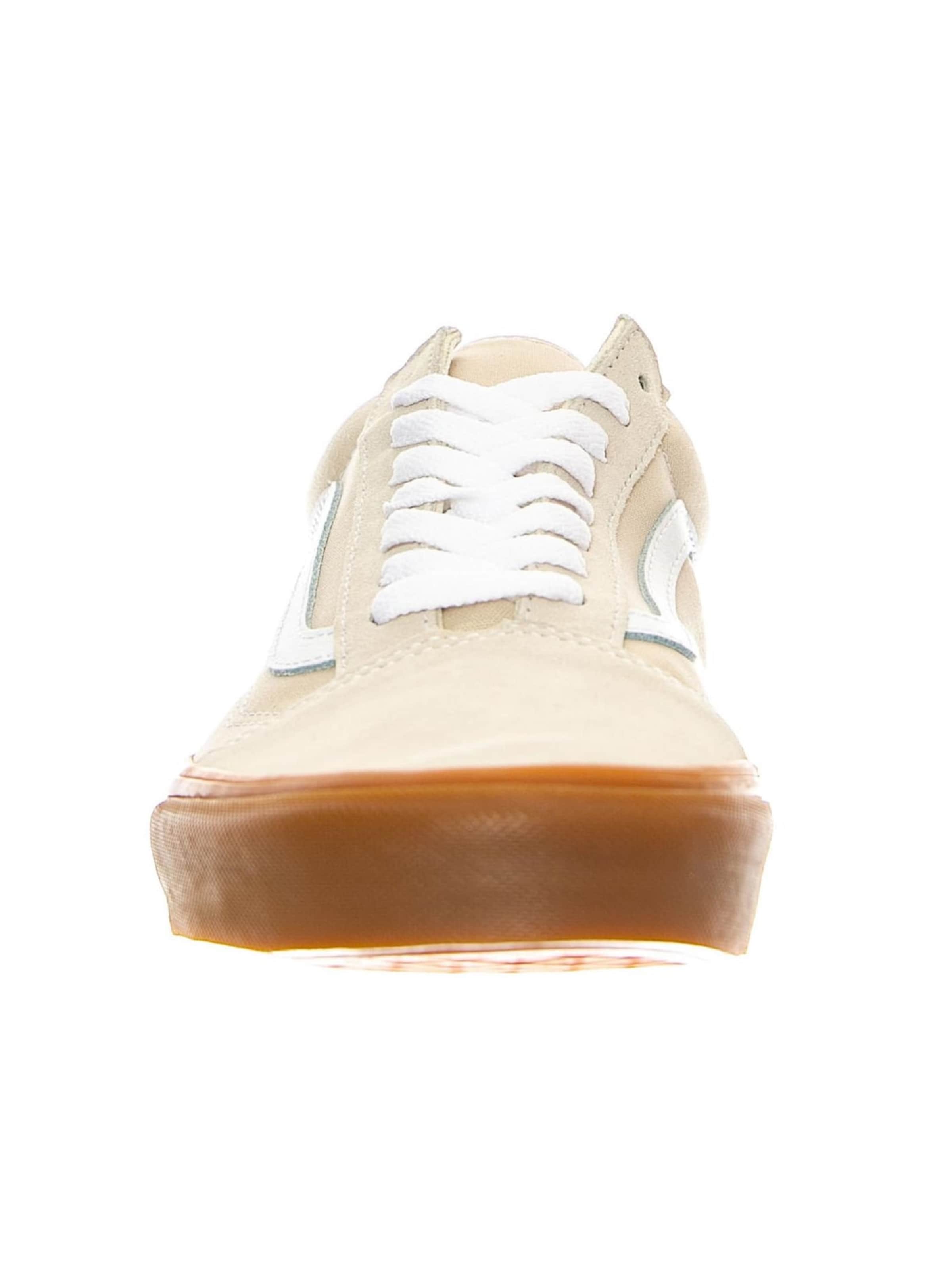 VANS Athletic lace-up shoe 'UA Old Skool OATMEAL/GUM' in Beige