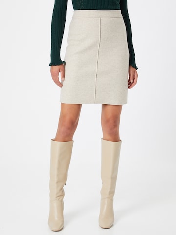 TOM TAILOR Skirt in Beige: front