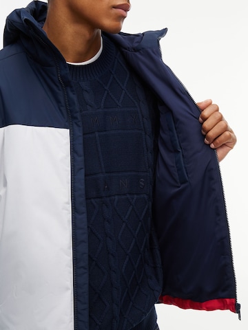 zils Tommy Jeans Starpsezonu jaka