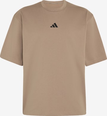 ADIDAS PERFORMANCE Functioneel shirt 'Power' in Beige: voorkant