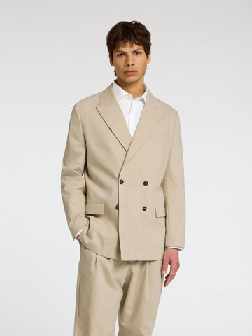 SELECTED Comfort Fit Sakko in Beige: Vorderseite