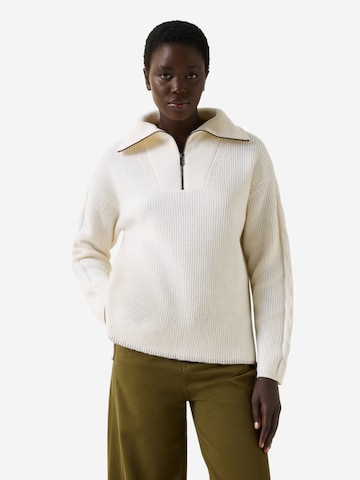 BOGNER Pullover 'Larissa' in Weiß: Vorderseite
