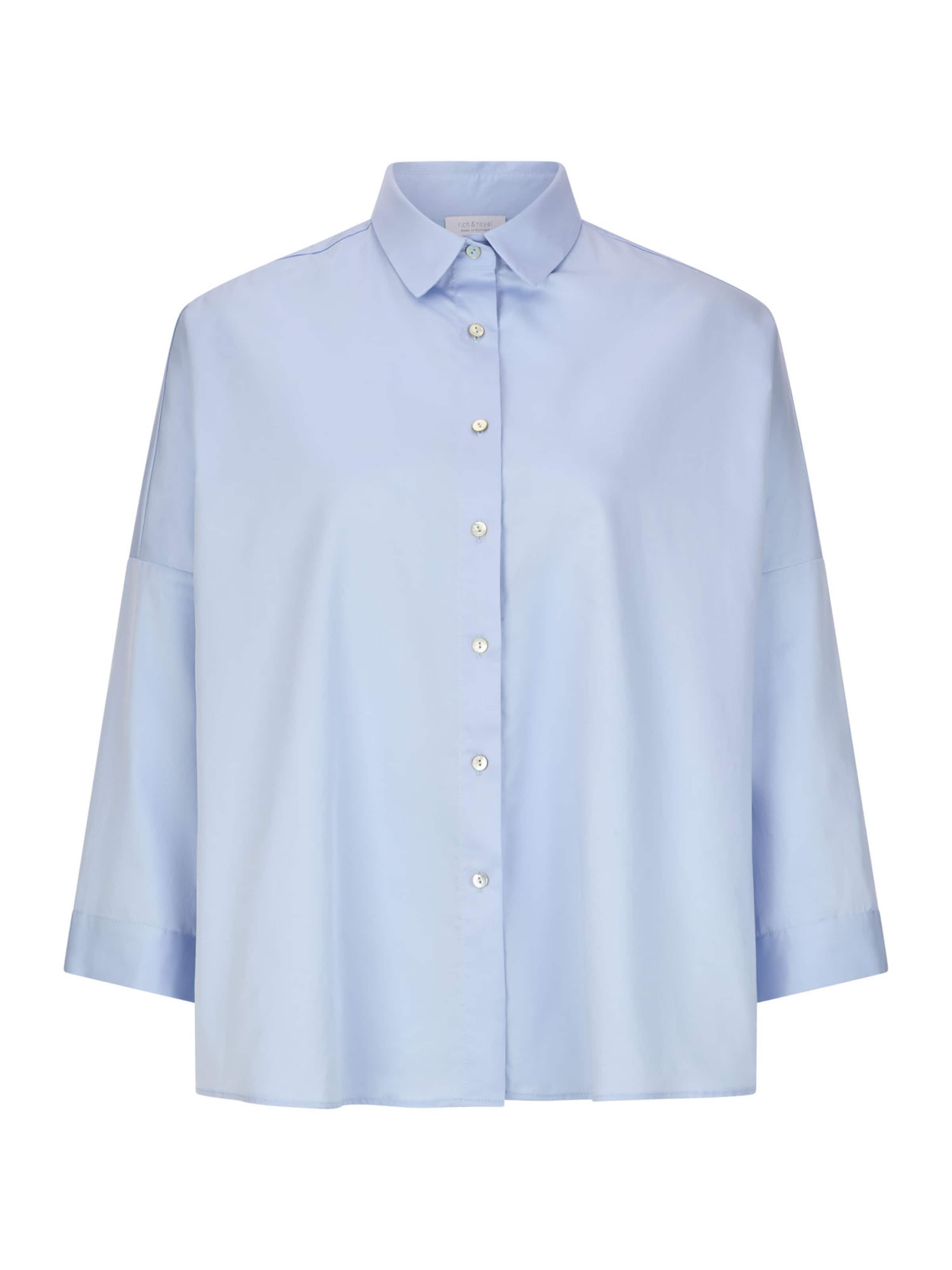 Rich & Royal Блузка в Синий: спереди