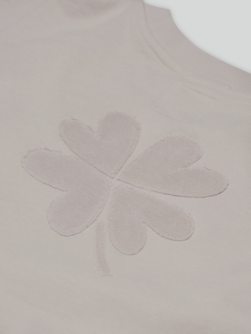 Felpa ' Core Sweat Shamrock ' di GREENBOMB in grigio