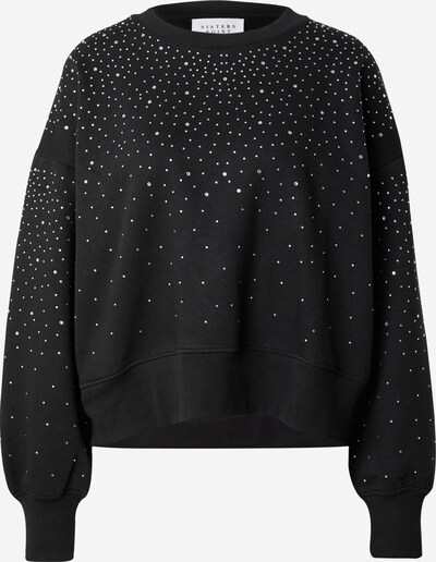 SISTERS POINT Sweatshirt 'HIKE' in Black / Transparent, Item view