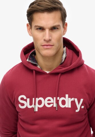 Superdry Sweatshirt in Red