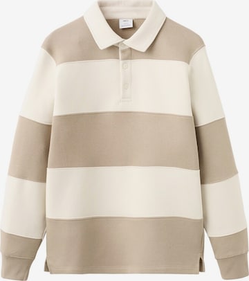 MANGO MAN Sweatshirt 'Bolar' in Brown: front