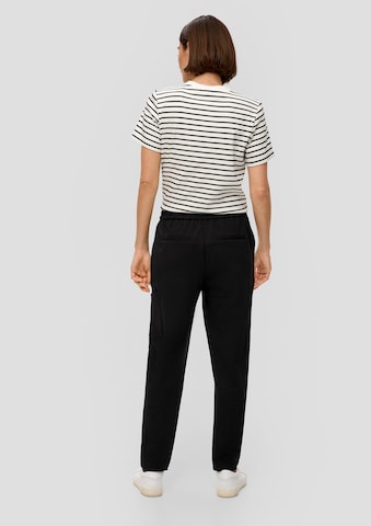 Coupe slim Pantalon s.Oliver en noir