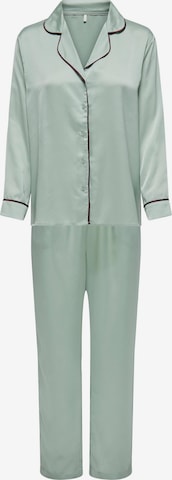 ONLY Pyjamas 'Hannah' i grön: framsida