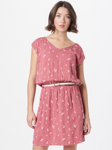 Ragwear Letnia sukienka 'CAROLINA' w kolorze różowy: przód