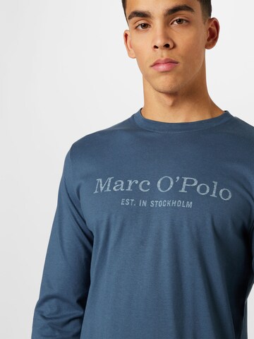 Marc O'Polo Shirt  (GOTS) in Blau