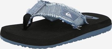 QUIKSILVER - Zapatos abiertos 'MONKEY ABYSS' en azul: frente