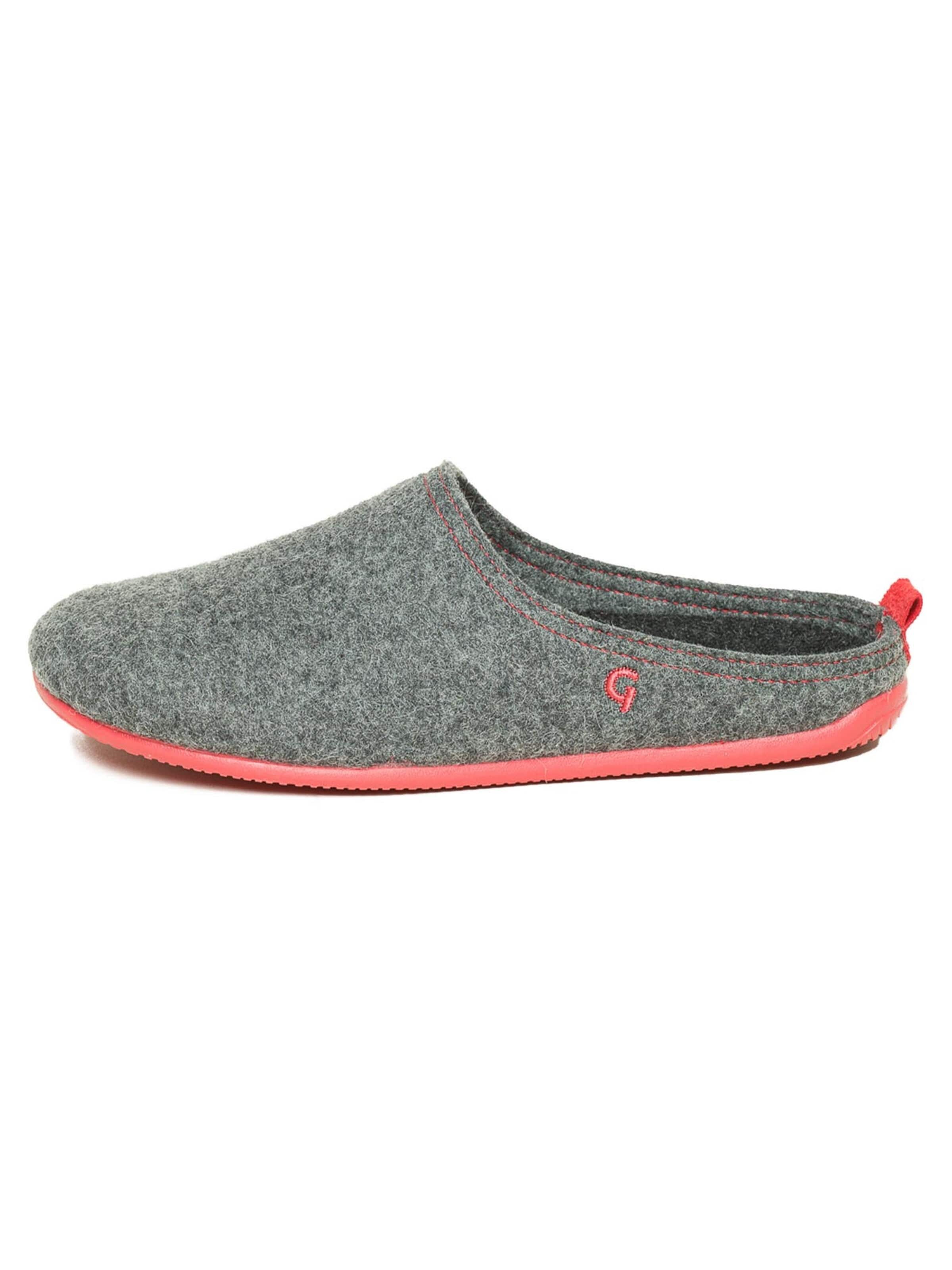 Gottstein Muiltjes 'Wool Slide-In' in Grijs