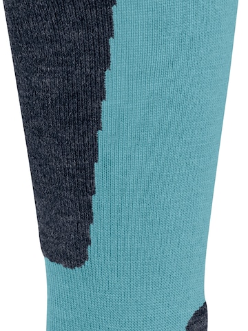 FALKE Socks 'Active Ski' in Blue