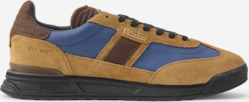 Polo Ralph LaurenNiske tenisice 'VARICK' - smeđa boja: prednji dio