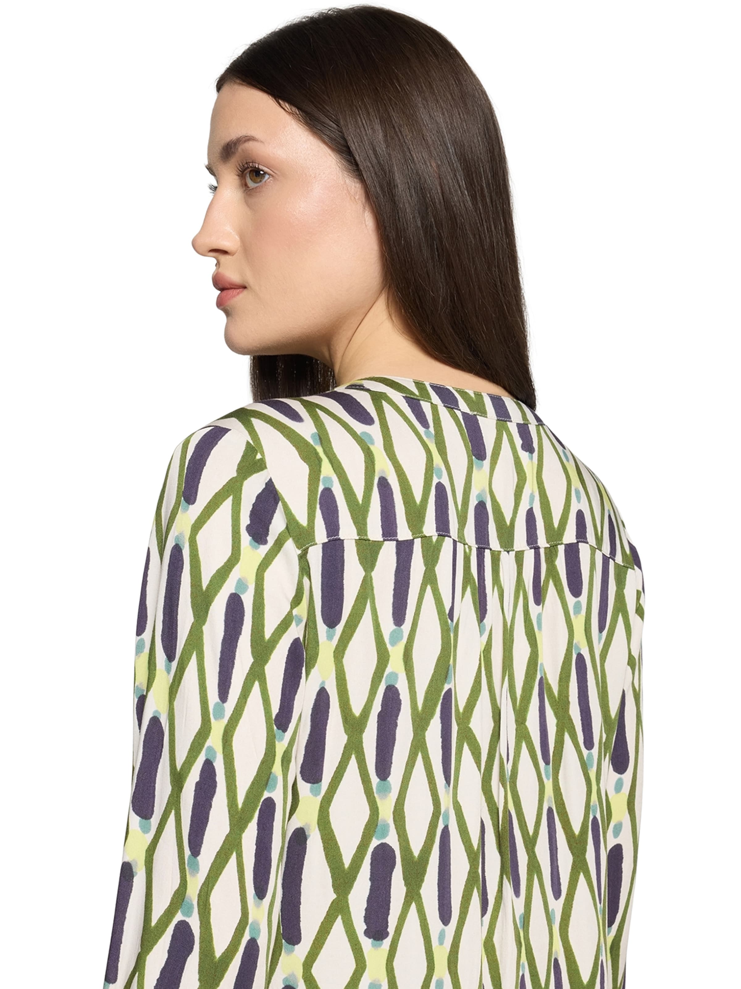 Cartoon Blouse in Green