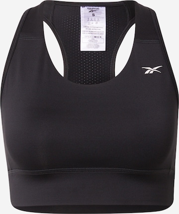 Reebok Sport Bralette Sports Bra 'Essentials' in Black: front