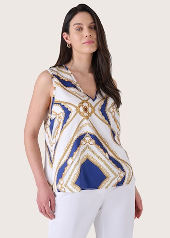 Camomilla Top in Blauw: voorkant