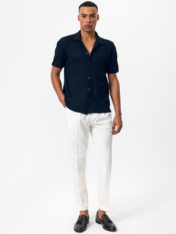 Coupe regular Vestes en maille 'Zagreb' Antioch en bleu