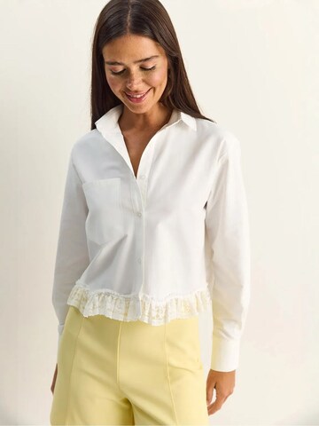 Camicia da donna di Bianco Lucci in bianco