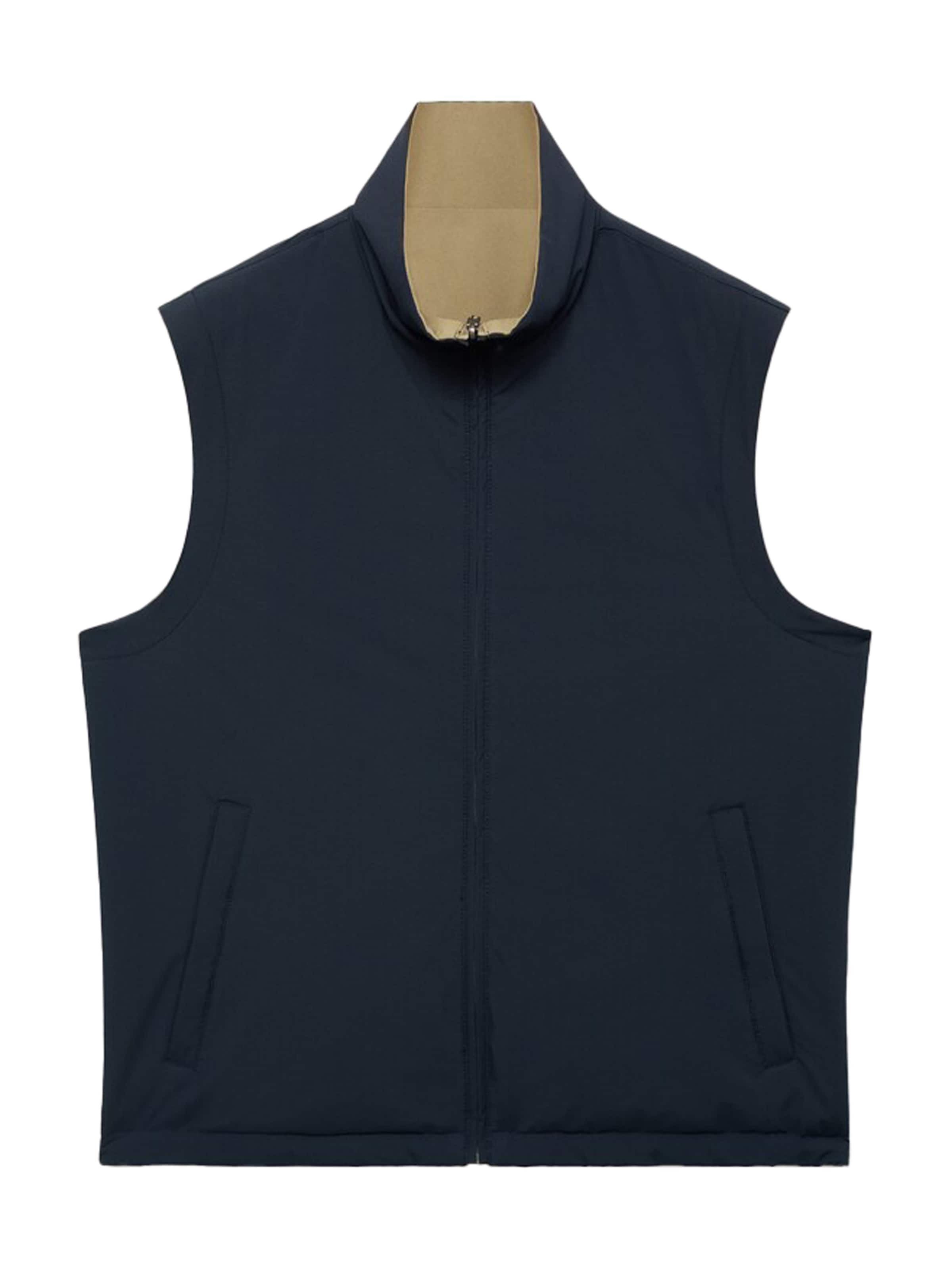MANGO MAN Vest 'NADAST' in Blue: front
