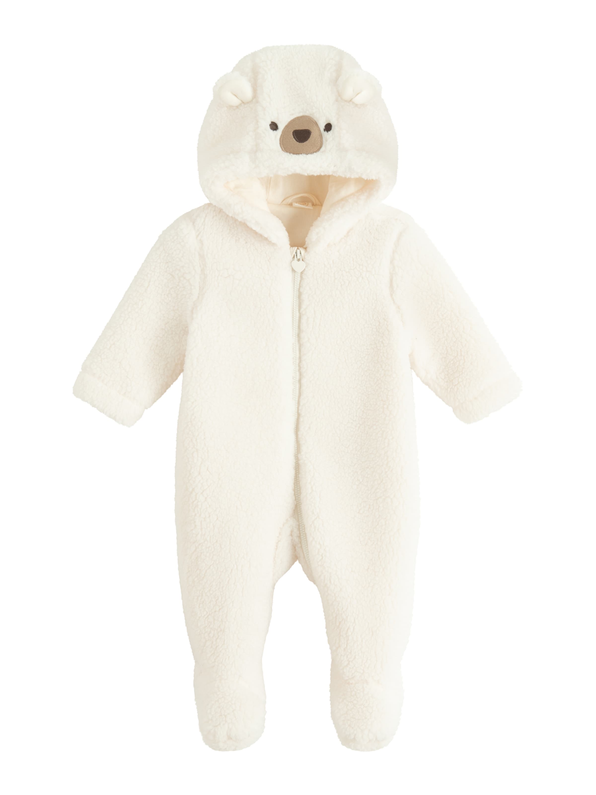 Cool Club Overall in Weiß: Vorderseite