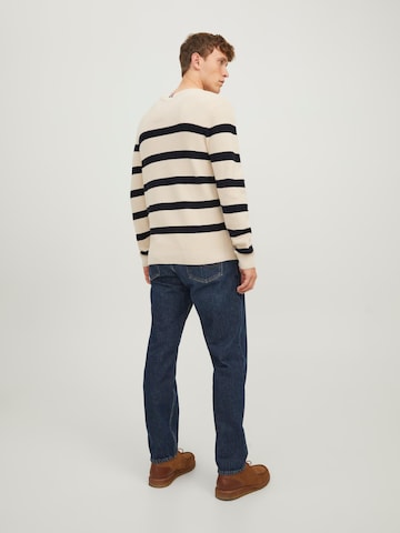 smėlio JACK & JONES Megztinis 'MAISON'