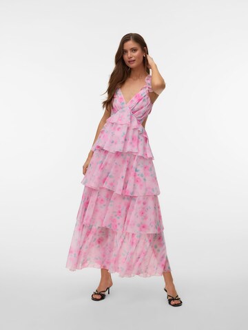 VERO MODA Jurk 'VMSafina' in Roze: voorkant