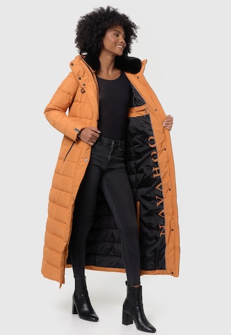 NAVAHOO Zimný kabát 'Das Teil XIV' - oranžová