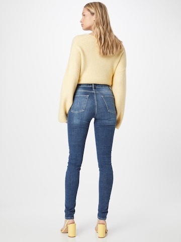 ESPRIT Skinny Džíny – modrá