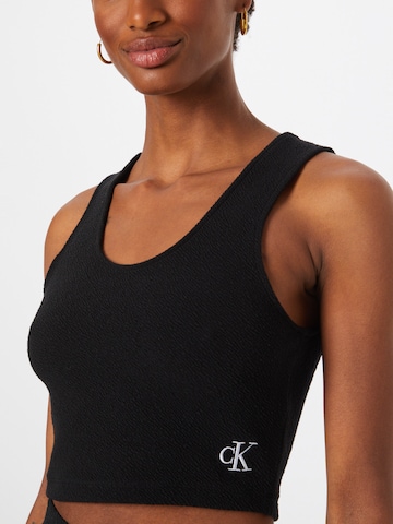 Calvin Klein Jeans - Top en negro