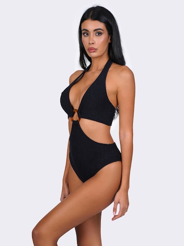 Bikinville Klassisch Badeanzug 'Althea'‌‌‌‌ in Schwarz
