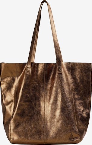 Cabas Scalpers en or : devant