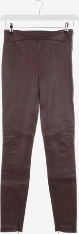 Maisonnoée Pants in XS in Red: front