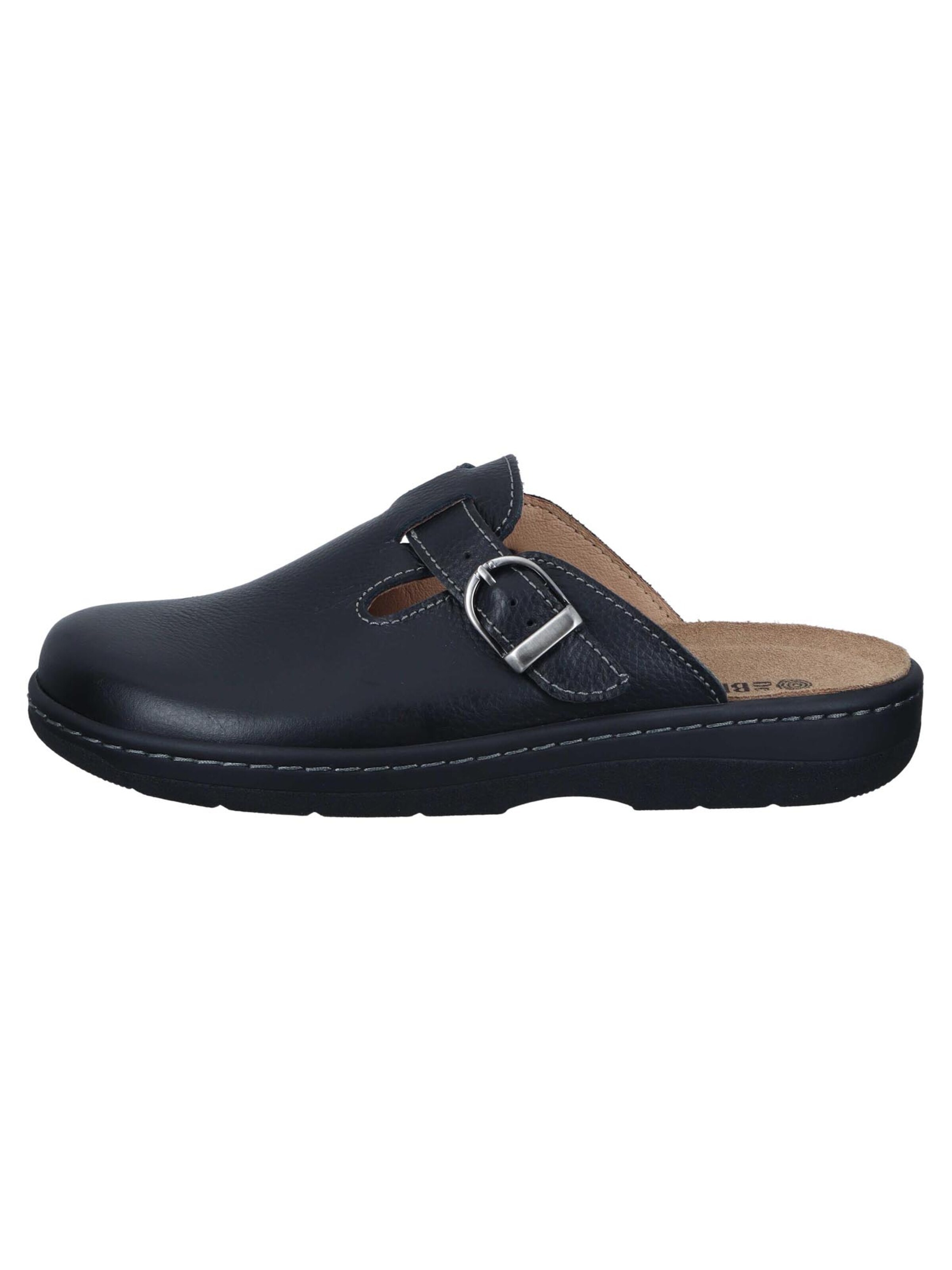 DR. BRINKMANN Clogs 'Chelva' in Black: front