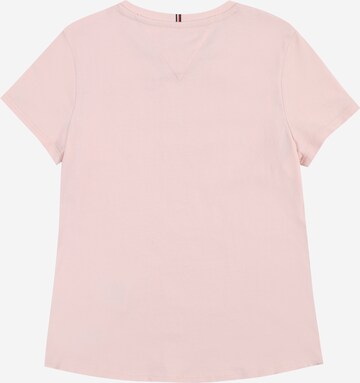 TOMMY HILFIGER Regular T-Shirt 'Essential' in Pink