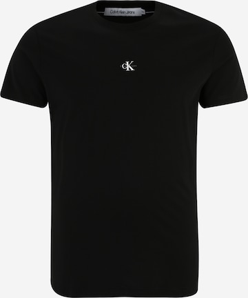 Calvin Klein Jeans Plus T-shirt i svart: framsida