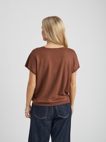 Haut 'Peyton' minus en marron