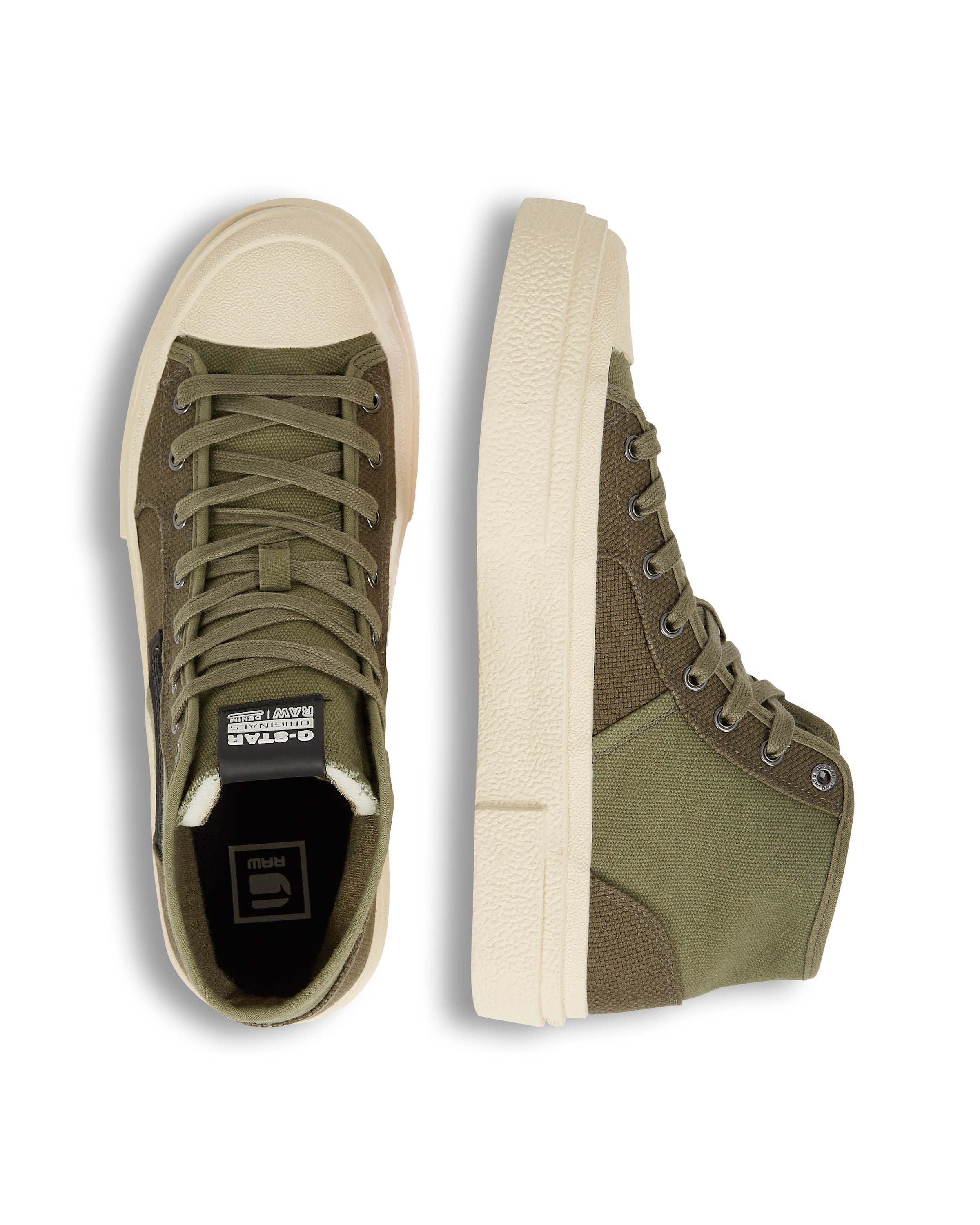 Baskets basses 'Vodan Mid Basic Sneakers' G-STAR en mélange de couleurs