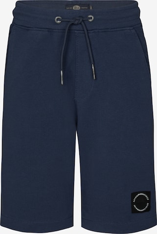 Petrol Industries Regular Pants in Blue: front