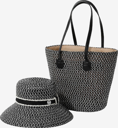 Magicshe Shopper 'Fischerhut und Tote Bag Set' in One Size in schwarz, Produktansicht