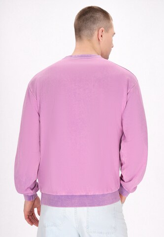 MO Sweatshirt 'Back To School' in Purple