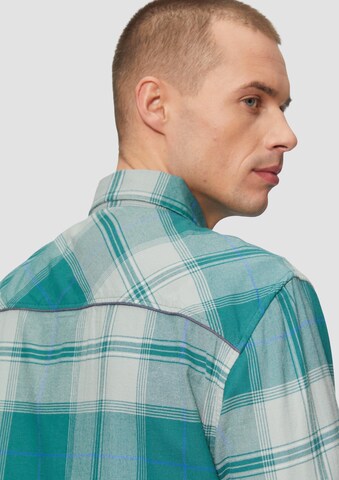 s.Oliver Regular fit Button Up Shirt in Green