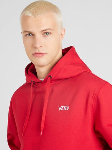 VANS Sweatshirt in Red