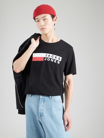 JACK & JONES T-Shirt in Schwarz: Vorderseite
