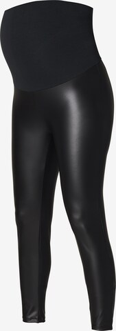 Esprit Maternity Skinny Legginsy w kolorze czarny: przód